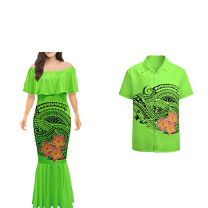 Diseño Popular, Nuevas Llegadas, Ropa de Pareja, 2 Piezas, Camisas Estampadas de Manga Larga, Vestido Elegante Informal - Product Image 4