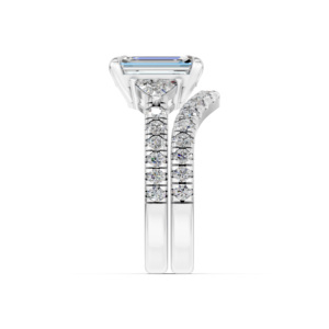 925 Silver Lab <b>Diamond</b> <b>Ring</b> For Women's IGI Certified RJC ODM OEM Ethical Fine Jewellery Manufacturer Wholesale E201009_WB300881 - Product Image 4