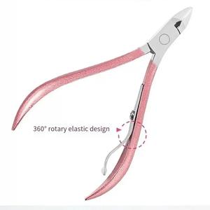 Cortauñas Color Oro Rosa, Juego de Manicura de Acero Inoxidable de 18 Piezas, Diagonal, Exfoliante, para Pies y Manos, Profesional, Duradero, para el Hogar - Product Image 6