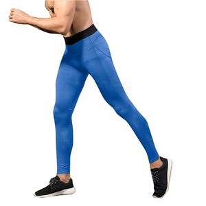 <b>Men's</b> Performance <b>Compression</b> Leggings High Waist Stretch Sports <b>Tights</b> <b>for</b> Gym Workout Running Cycling Training Yoga Fitness - Product Image 1