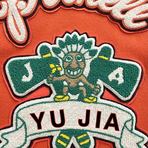 Veste universitaire vintage d'hiver personnalisée OEM pour homme, style Letterman, coupe courte - Product Image 5