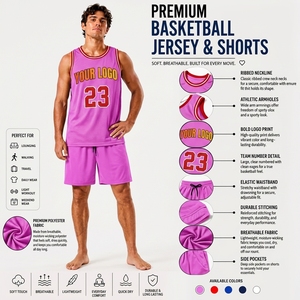 Camiseta de Baloncesto Multicolor, Ropa Deportiva Cómoda para Entrenamiento, Fitness y Sesiones de Equipo - Product Image 6