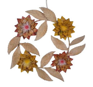 Guirnalda Decorativa Hecha a Mano con Láminas de Hierro Oxidado, Ecológica, para Regalos de Navidad y Año Nuevo - Product Image 4