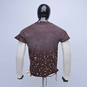 เสื้อยืดสตรีทแวร์แขนยาวแฟชั่นคนเมืองไซส์ใหญ่พิมพ์โลโก้ตามสั่ง คุณภาพสูง ระบายอากาศได้ดี ไซส์พลัส ดีไซน์แบบทำเก่าหลายชั้น สำหรับผู้ชาย - Product Image 2