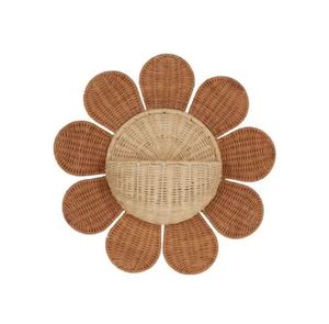 Panier mural en rotin pour la décoration de la maison, en forme de fleur, de haute qualité, tissé à la main au Vietnam, vente en gros - Product Image 1