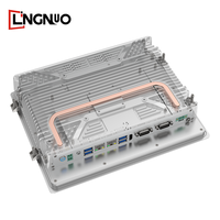 Panel PC Industrial Resistente de 10.4 Pulgadas con Pantalla Táctil Capacitiva, Sin Ventilador, Quad Core, IP65, Puerto HD, Windows 10, Linux Integrado, Montaje en Pared