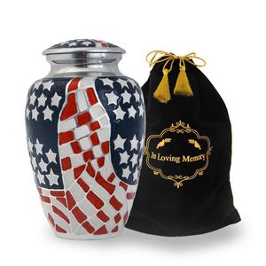 Urne funéraire artisanale en métal pour cendres humaines - Cendres de cérémonie Ocean Beach Sunset Dolphin pour adultes - Product Image 3