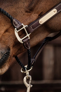 Hot Selling Webbing Adjustable Synthetic Leather Horse Leather Rope Halter <b>Equestrian</b> Riding Wear Outdoor Riding Equipment - Product Image 3