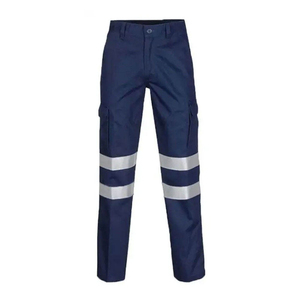 Men's Hi Vis <b>Waterproof</b> Breathable Construction <b>Overalls</b> Reflective Strips Safety Uniforms for Work - Product Image 5