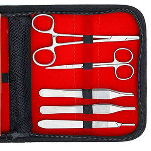 Kit de Práctica de Sutura para Suministros Médicos de Emergencia Eléctricos, Instrumentos Quirúrgicos de Acero Inoxidable, Certificación CE Clase II, 1 Año - Product Image 3