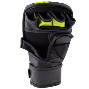 Guantes de entrenamiento transpirables antideslizantes de medio dedo, guantes de MMA duraderos de ajuste holgado para todas las estaciones, 100% poliéster, guantes de MMA para hombre - Product Image 2