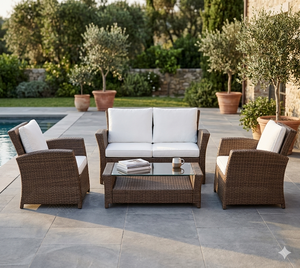 Wicker Synthetic Outdoor Furniture / Nevis Living Sets - Product Image 3