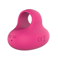 USB Wiederaufladbarer Elektrischer Finger-Massagering für Damen – Klitoris-Stimulation, G-Punkt, Vibrations-Kugel, Mini-Vibrator