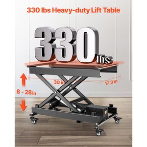 Tavolo Elevatore Elettrico a Forbice Singola, Capacità 150 kg, Altezza Regolabile 20-70 cm, Piattaforma di Sollevamento Nuova Condizione, Sollevatore per Tavolino da Caffè - Product Image 2
