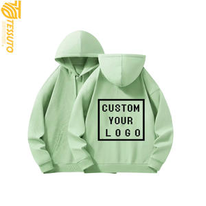 เสื้อฮู้ดดี้พรีเมียมทรงโอเวอร์ไซส์ หนานุ่ม พิมพ์โลโก้ได้ตามต้องการ แบบยูนิเซ็กส์ ทรงไหล่ตก สไตล์สตรีทแวร์ สำหรับผู้ชายและผู้หญิง - Product Image 5