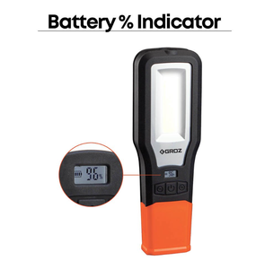 Lampe de travail GROZ LED-376U avec UV et double charge haute performance pour applications aérospatiales - Product Image 5