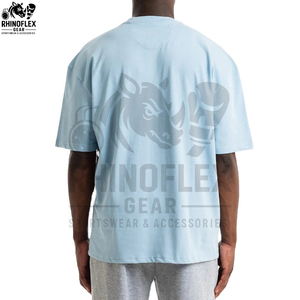 Camisetas Oversize para Hombre, Último Modelo OEM, Hechas con el Mejor Material, Precio de Fábrica, Tela Transpirable y Suave - Product Image 4