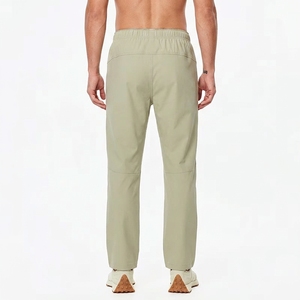 Custom Lightweight Nylon <b>Spandex</b> Mens Track <b>Pants</b> Athletic Quick Dry Waterproof Running <b>Pants</b> Elastic Waist Casual Joggers - Product Image 2