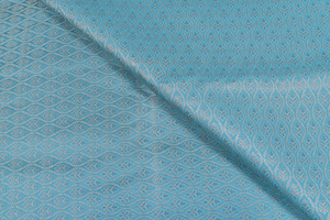 Tela de Brocado Floral de Poliéster, Material Suave y Brillante para Vestidos Étnicos, Costura, Manualidades y Decoración de Interiores - Product Image 3