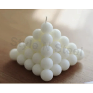 Velas de burbujas y cuatro velas con forma de burbuja para decoración - Navidad, Pascua, cumpleaños y San Valentín - Product Image 2