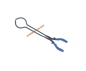 High Quality Iron Crucible Tong Plier for Jewelry Making Stainless Steel Handle Wholesale - Product Image 4