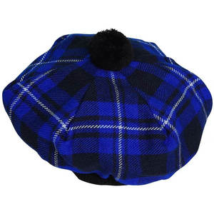 Chapeau Tam O' Shanter pour homme, style patriot américain, en tartan Balmoral, vente en gros - Product Image 3