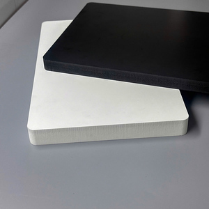 White <b>Black</b> PVC WPC Foam Board <b>Sheet</b> 25mm Thickness 0.6 G/cm3 Density Non-Toxic Forex Panels for Interior Cabinet - Product Image 1