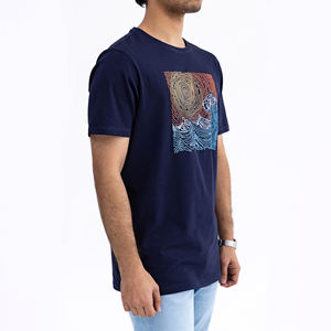 T-shirts en coton de qualité supérieure pour hommes, col rond, vente en gros, stock disponible, personnalisables, fitness, manches courtes, t-shirts imprimés de qualité pour hommes - Product Image 4