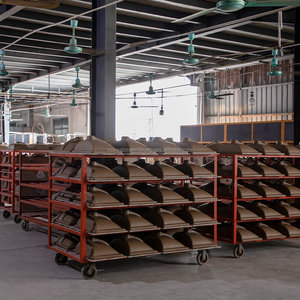 Lavabo de salle de bain ovale en céramique vitrifiée à poser sous le meuble, avec fond incliné, dimensions totales 440x360x200mm, modèle NV2209 - Product Image 5