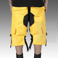 Pantalon cargo technique pour homme de haute qualité, léger, imperméable, style cyberpunk, tactique, multi-poches, streetwear, hip hop, joggers