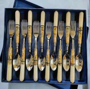 Juego de Cubiertos Personalizado de Diseño Moderno, Brillante y Pulido, Cubiertos Decorativos para la Mesa de Comedor en Bodas - Product Image 4