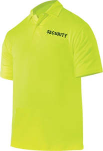 Camiseta Polo de Seguridad con Logotipo Personalizado de Verano OEM, 100% Poliéster, Corte Clásico, Camisetas Polo para Guardias de Seguridad, Ropa de Trabajo - Product Image 2