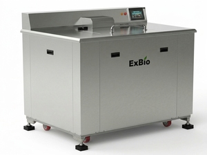 Broyeur de déchets alimentaires électrique commercial en acier inoxydable à haute précision avec technologie de silencieux Exbio, capacité de 300 kg/jour, pour compostage - Product Image 2