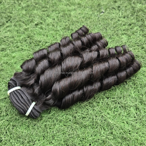 Extensiones de Cabello Rizado Beauty Hair Love Fumi, Doble Trama, Cabello Humano Virgen Remy Indonesio 100%, Permanente y Todos los Colores - Product Image 5