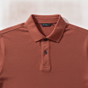 Polo Confortable Tendance Été Couleur Unie Style Vintage Luxe Streetwear - Product Image 4