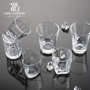 Transparenter Großhandel Hochwertiges Schnaps glas Wettbewerbs fähiger Preis Cawa Cup Custom ized Hot Selling Trinkglas Schnaps glas