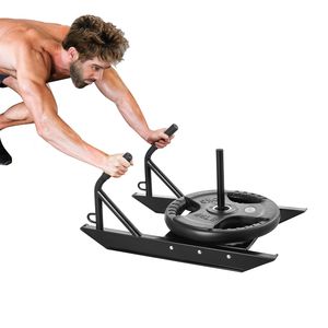 Slitta in Acciaio per Allenamento di Forza, Velocità e Fitness, Accessorio per Esercizi Atletici - Product Image 1