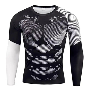 New Unique Design High Quality <b>Men</b> <b>Compression</b> <b>Shirt</b> <b>for</b> Best Price <b>Men</b> Rash Guard Wholesale Price High Quality Fitness Wear - Product Image 4