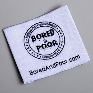 Étiquettes de marque pour vêtements, étiquettes textiles, étiquettes de créateur, étiquettes tissées de haute qualité, étiquettes tissées de luxe, étiquettes de mode - Product Image 4