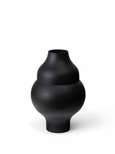 The Metal Wave Invert Half Dome <b>Art</b> <b>Deco</b> Handmade Tabletop Vase Antique Brass Pattern Metal for Home Office Decor Made Aluminium - Product Image 4