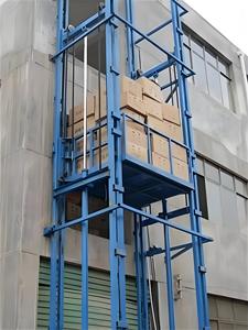 Elevador de Carga Montado en Pared, Plataforma de Carga para Almacén, Uso Interior y Exterior - Product Image 5