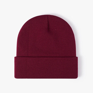 Bonnet de ski et de randonnée en tricot chaud 100 % acrylique, personnalisable avec impression sur mesure, production en gros, haute qualité, prix usine - Product Image 3