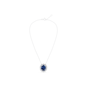 Collar de Plata 925 con Diamantes de Laboratorio para Mujer, Certificado IGI, RJC, ODM, OEM, Fabricante Ético, Venta al Por Mayor NK706717 - Product Image 3