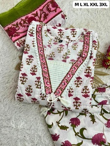 Ensemble Kurti festif pour femme glamour avec Dupatta Célébrez avec style pour la femme libre d'esprit accessible à un prix raisonnable - Product Image 6