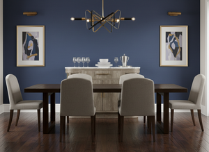 Îlot de cuisine moderne en bois massif, écologique, de qualité supérieure, fabriqué à la main, ensemble table et chaises de style américain, marque PKP - Product Image 4