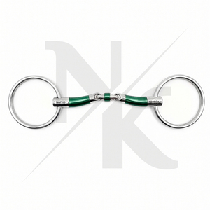 Nouvelle bride à mors lâche personnalisée en cuivre avec rouleau, en acier inoxydable, pour l'équitation et l'entraînement des chevaux, produits équestres - Product Image 4
