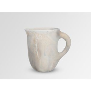 Pichet à eau en résine artisanale aspect marbre ambré classique, fait main, décoratif avec poignée, élégant pour la maison, la salle à manger et la cuisine - Product Image 3