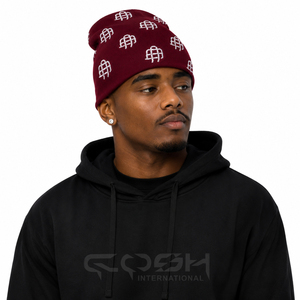 Bonnet Cosh International pour homme et femme, bonnet en tricot chaud à revers, bonnets d'hiver, bonnet en tricot acrylique à revers, bonnet unisexe - Product Image 3