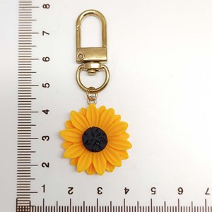 Sunflower Keychain Alloy Plastic Gift <b>Accessory</b> Daily Use for ages 14 and up. - Product Image 2