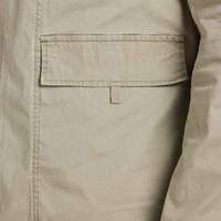 Blouson utilitaire en jean délavé gris-vert pour homme, coupe décontractée, à capuche, coupe-vent, doublure en fourrure de mouton, vêtement d'extérieur d'hiver